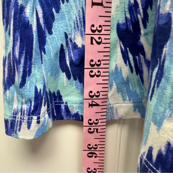 Lilly Pulitzer Ophelia Swing Dress in Pundy Blue La Zebra print - Picture 6 of 10